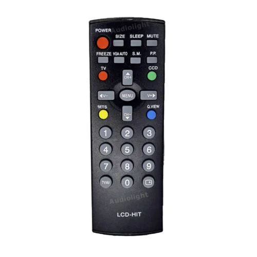 Control remoto para TV Hitachi – Código 612