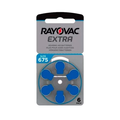 Pila Audífono 675 Rayovac / Renata
