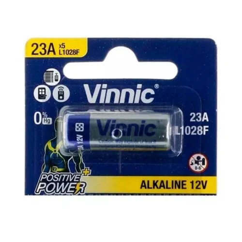 PILA 12V A23 P/CONTROL REMOTO VINNIC x UNIDAD
