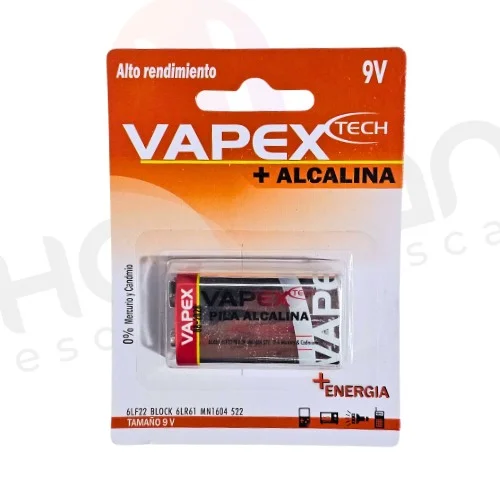 Bateria 9V Vapex A003