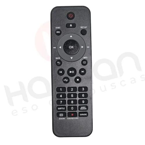 CONTROL REMOTO DVD PHILIPS USB RC-DVD c524