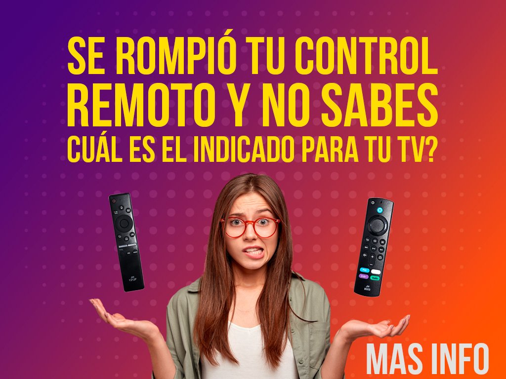 nuevos controles remoto con control de voz